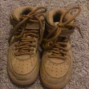 Kids Nike High top Air Force Ones
